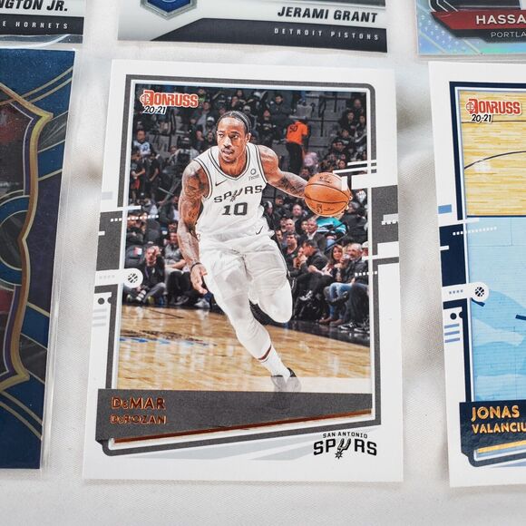 2020-21 Panini Basketball 12 Different Cards Lot Prizm Refractors Mosaic Donruss - Picture 12 of 13